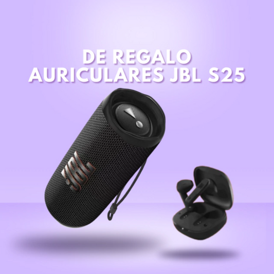 JBL FLIP 6 + Auriculares JBL S25 de REGALO