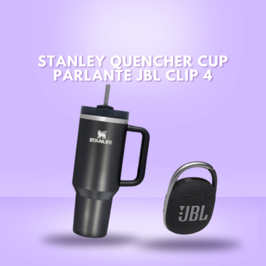 Stanley Quencher Cup + Parlante JBL Clip 4 de Regalo